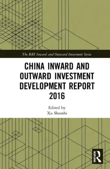Cover of China Inward and Outward Investment Development Report 2016