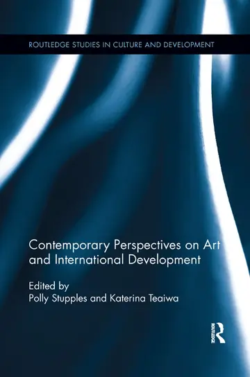 Cover of Contemporary Perspectives on Art and International Development