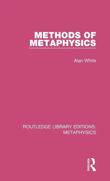 Cover of Methods of Metaphysics