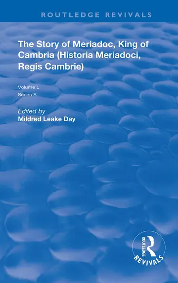 Cover of The Story of Meriadoc, King of Cambria