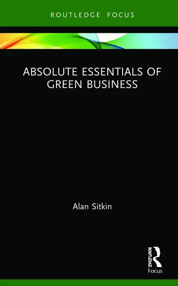 Cover of Absolute Essentials of Green Business