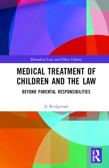 Cover of Medical Treatment of Children and the Law