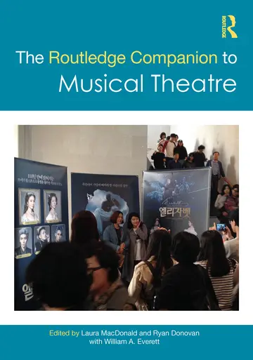 Cover of The Routledge Companion to Musical Theatre (Hb 2023)