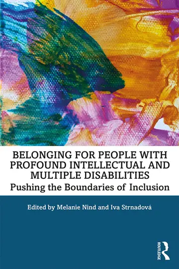 Cover of Belonging for People with Profound Intellectual and Multiple Disabilities
