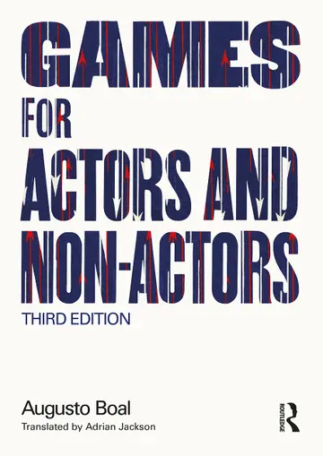 Cover of Games for Actors and Non Actors 3ed (pb 2022)