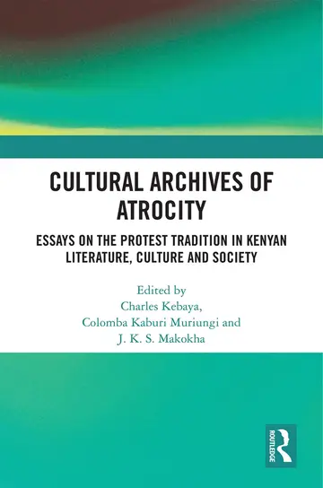 Cover of Cultural Archives of Atrocity
