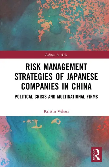 Cover of Risk Management Strategies of Japanese Companies in China