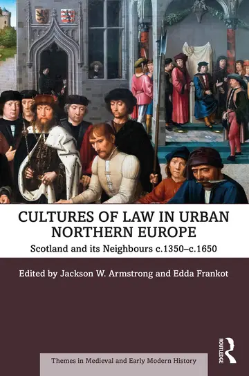Cover of Cultures of Law in Urban Northern Europe