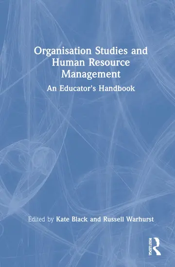 Cover of Organisation Studies and Human Resource Management