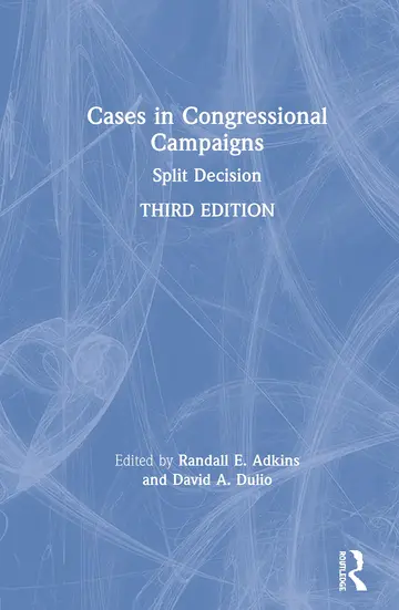 Cover of Cases in Congressional Campaigns