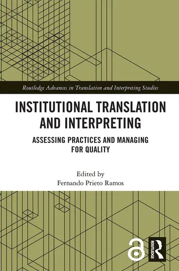 Cover of Institutional Translation and Interpreting