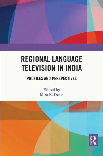 Cover of Regional Language Television in India
