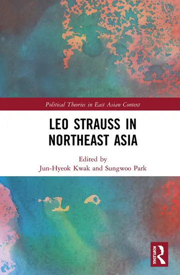 Cover of Leo Strauss in Northeast Asia