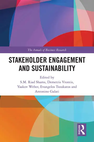 Cover of Stakeholder Engagement and Sustainability