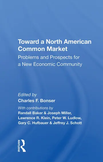 Cover of Toward a North American Common Market
