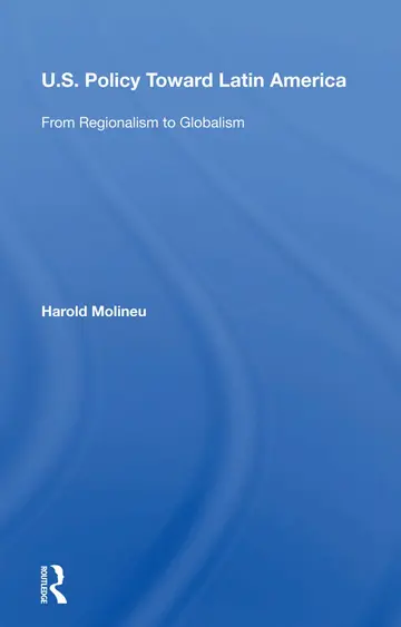 Cover of U.s. Policy Toward Latin America
