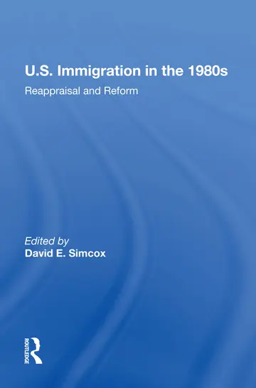 Cover of U.s. Immigration in the 1980s