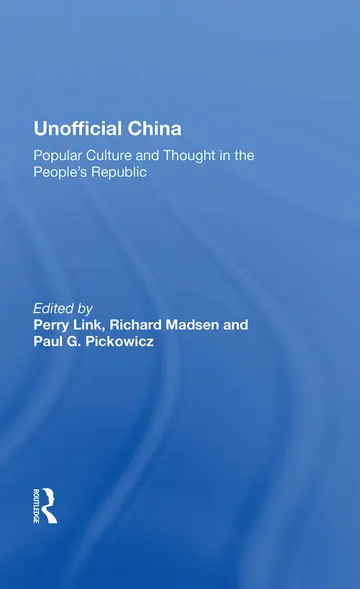 Cover of Unofficial China