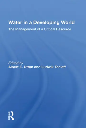 Cover of Water in a Developing World