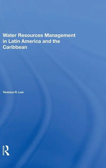 Cover of Water Resources Management in Latin America and the Caribbean