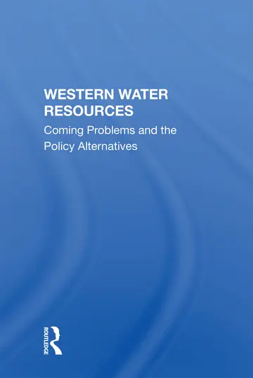 Cover of Western Water Resources