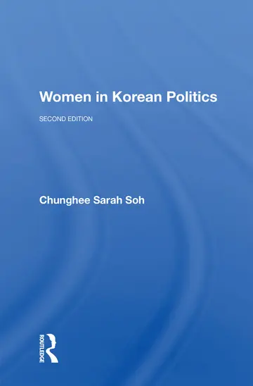 Cover of Women in Korean Politics