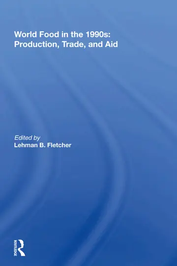Cover of World Food in the 1990s