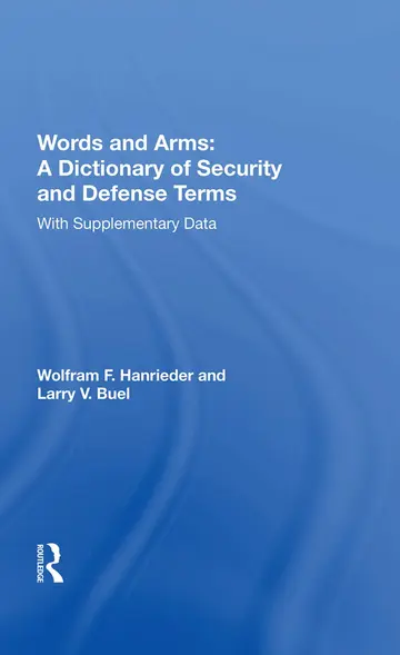 Cover of Words and Arms