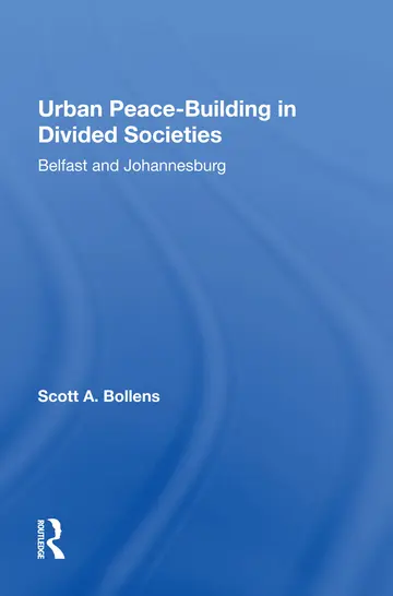 Cover of Urban Peacebuilding in Divided Societies