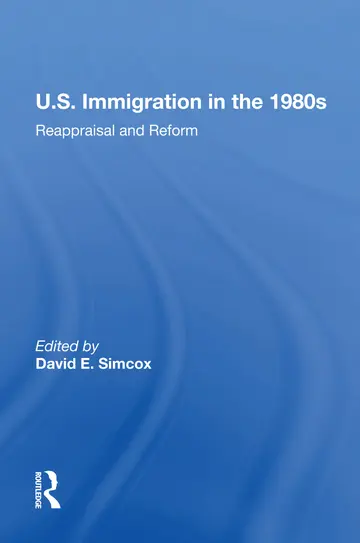 Cover of U.s. Immigration in the 1980s