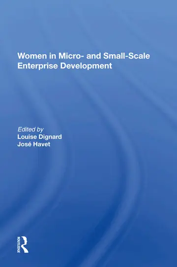 Cover of Women in Micro and Small-scale Enterprise Development