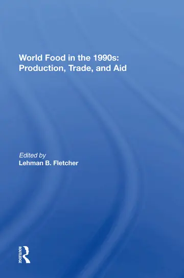 Cover of World Food in the 1990s