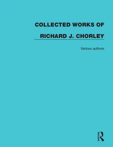 Cover of Collected Works of Richard J. Chorley