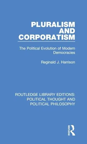 Cover of Pluralism and Corporatism