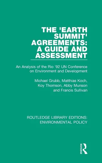 Cover of The Earth Summit Agreements