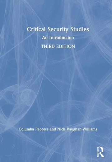 Cover of Critical Security Studies