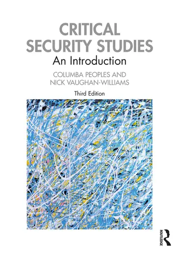 Cover of Critical Security Studies