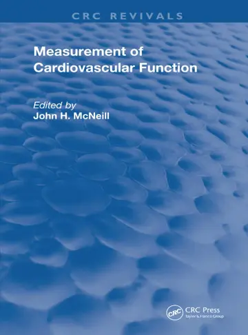 Cover of Measurement of Cardiovascular Function