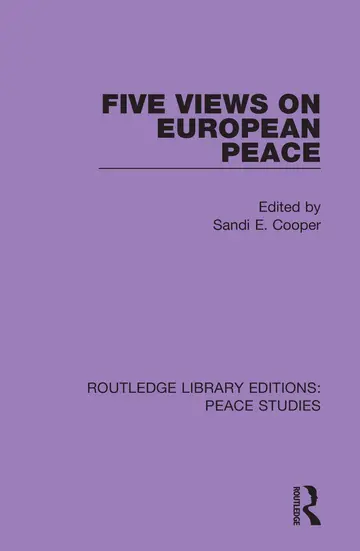 Cover of Five Views on European Peace