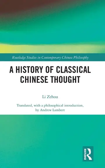 Cover of A History of Classical Chinese Thought
