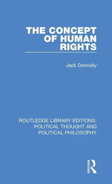 Cover of The Concept of Human Rights