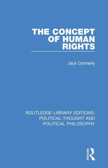 Cover of The Concept of Human Rights