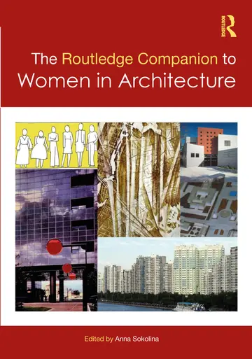 Cover of The Routledge Companion to Women in Architecture