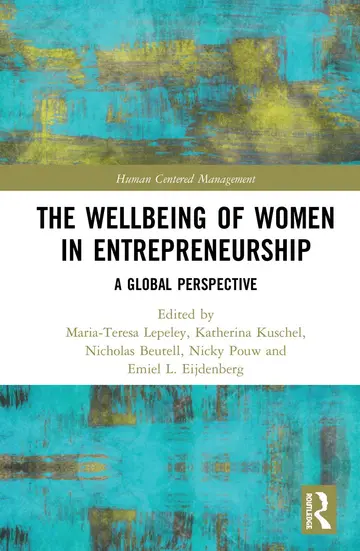 Cover of The Wellbeing of Women in Entrepreneurship