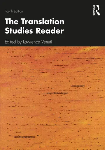 Cover of Translation Studies Reader
