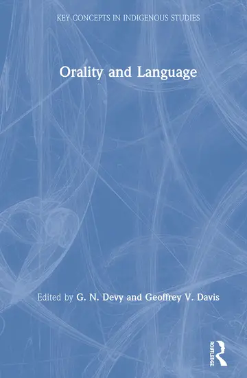 Cover of Orality and Language