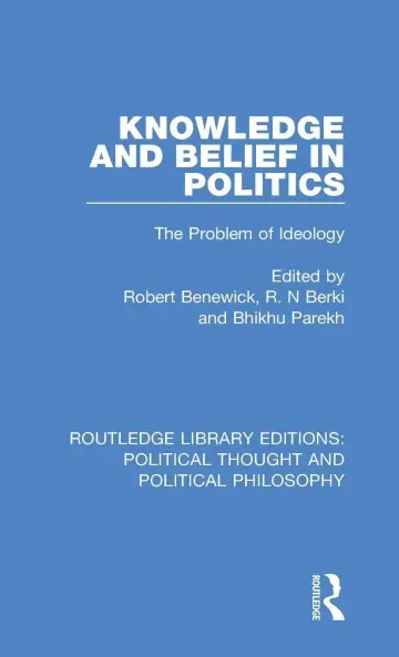 Cover of Knowledge and Belief in Politics