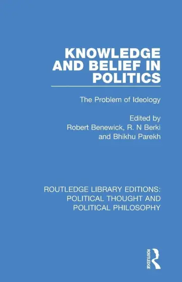 Cover of Knowledge and Belief in Politics