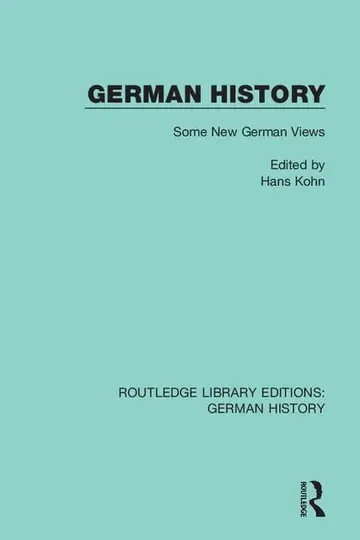 Cover of German History