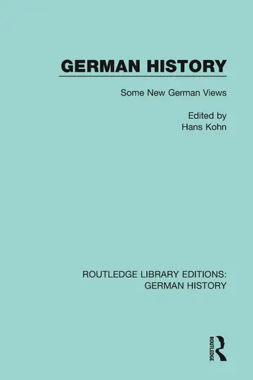 Cover of German History